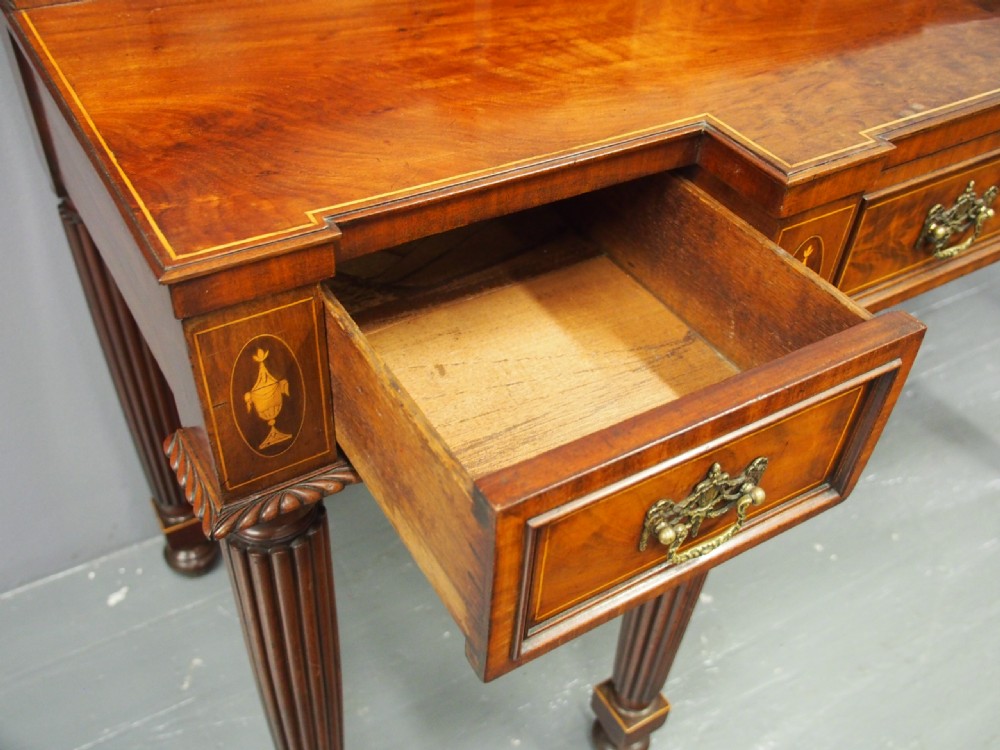 George III Inlaid Scottish Mahogany Sideboard View XIV