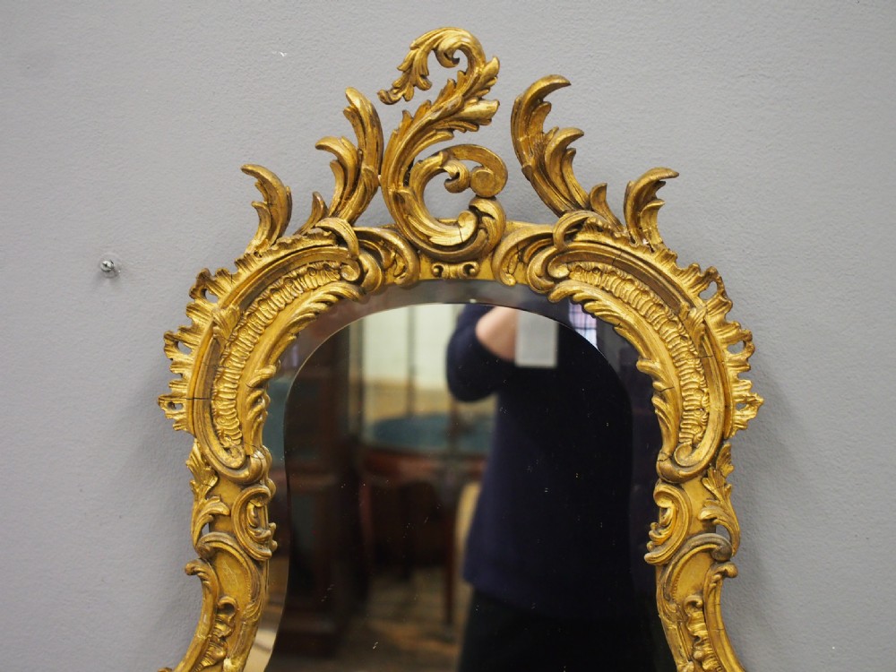 Victorian Giltwood Wall Mirror View VIII