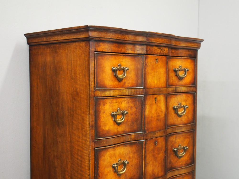 George II Style Walnut Chest on Chest View IV
