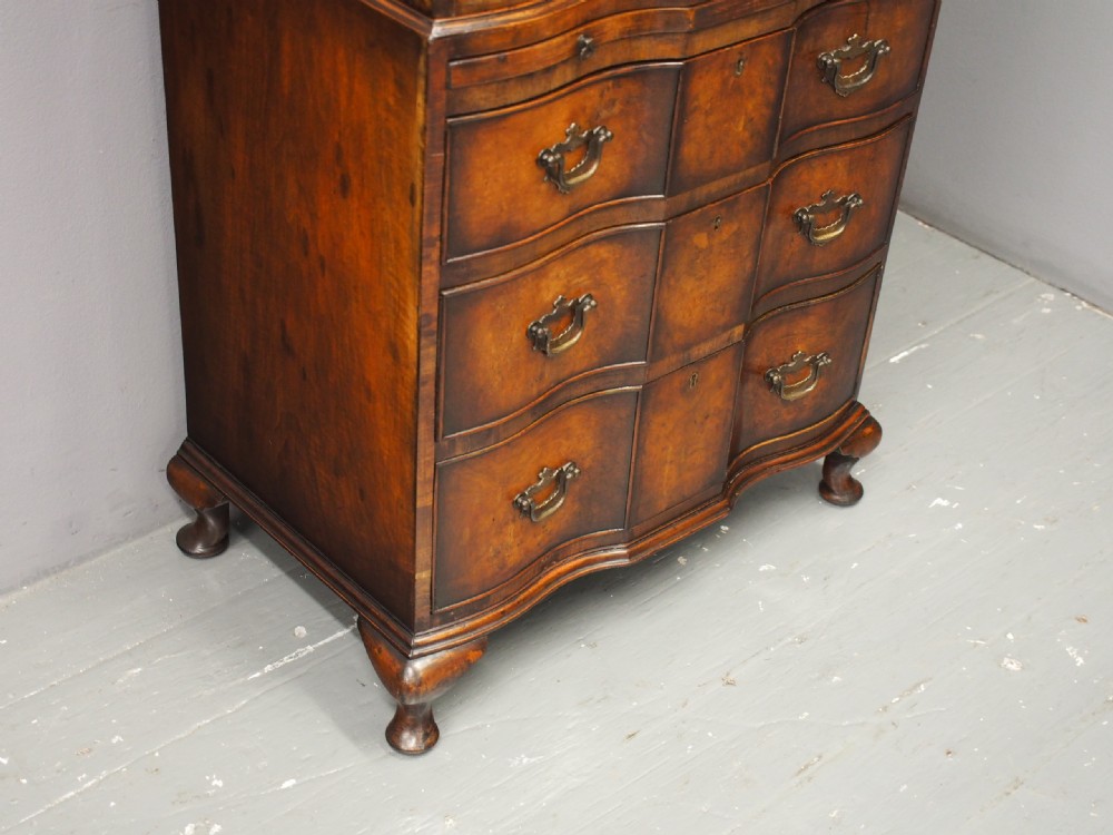 George II Style Walnut Chest on Chest View VI