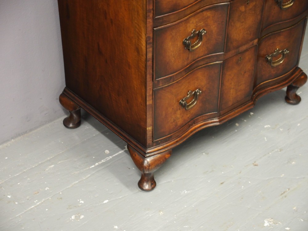 George II Style Walnut Chest on Chest View XI