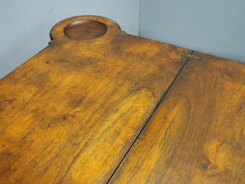 George II Style Walnut Foldover Table View XIV