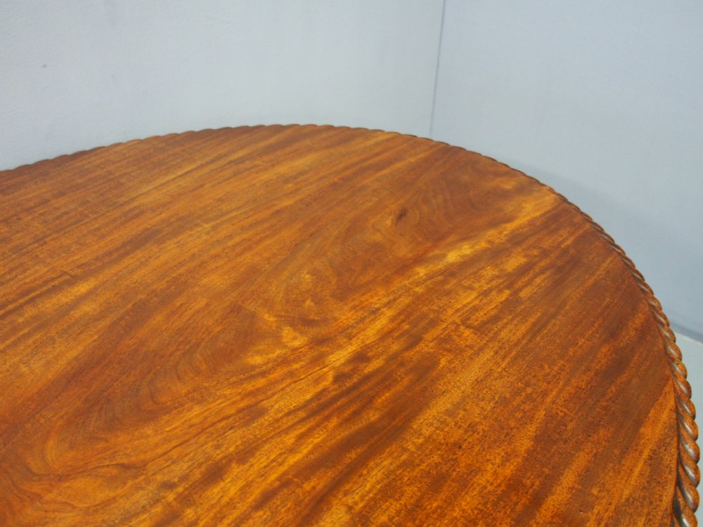 Scottish Oval Breakfast Table View VII