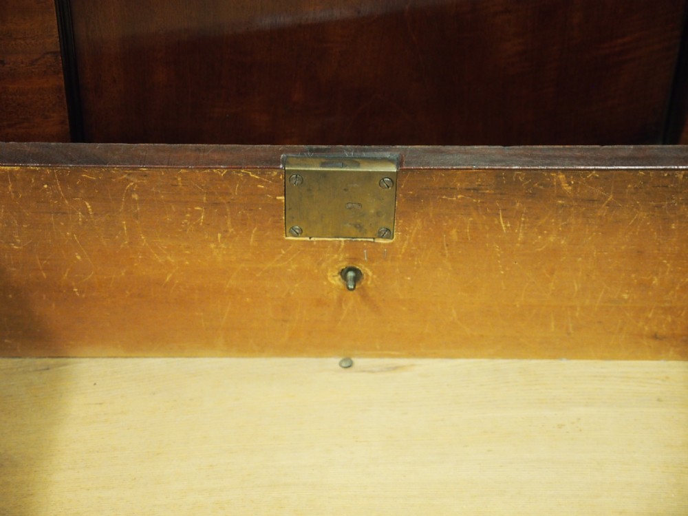 George III Neat Mahogany Linen Press View XIV