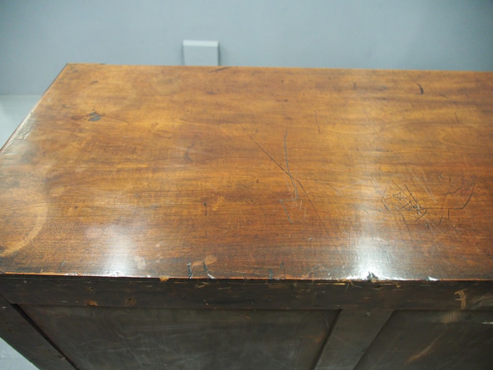 George III Neat Mahogany Linen Press View XVIII