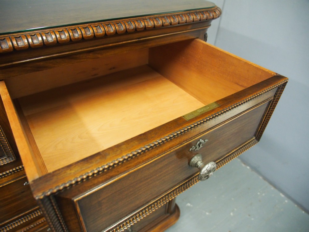Victorian Walnut Chest of Drawers by Morison and Co View XIII