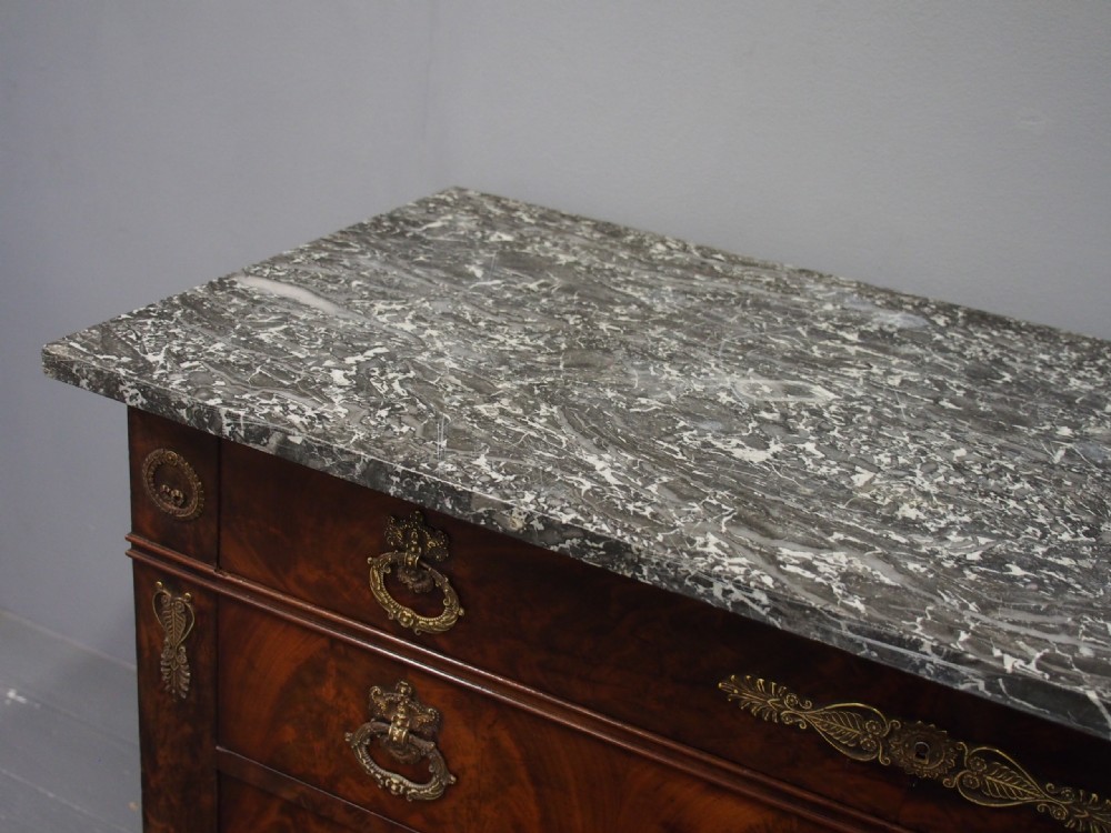 French Empire Commode or Chest of Drawers View VIII