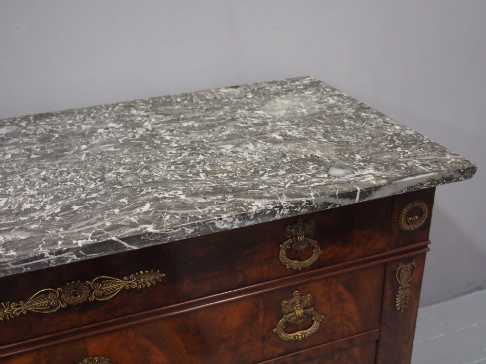 French Empire Commode or Chest of Drawers View IX