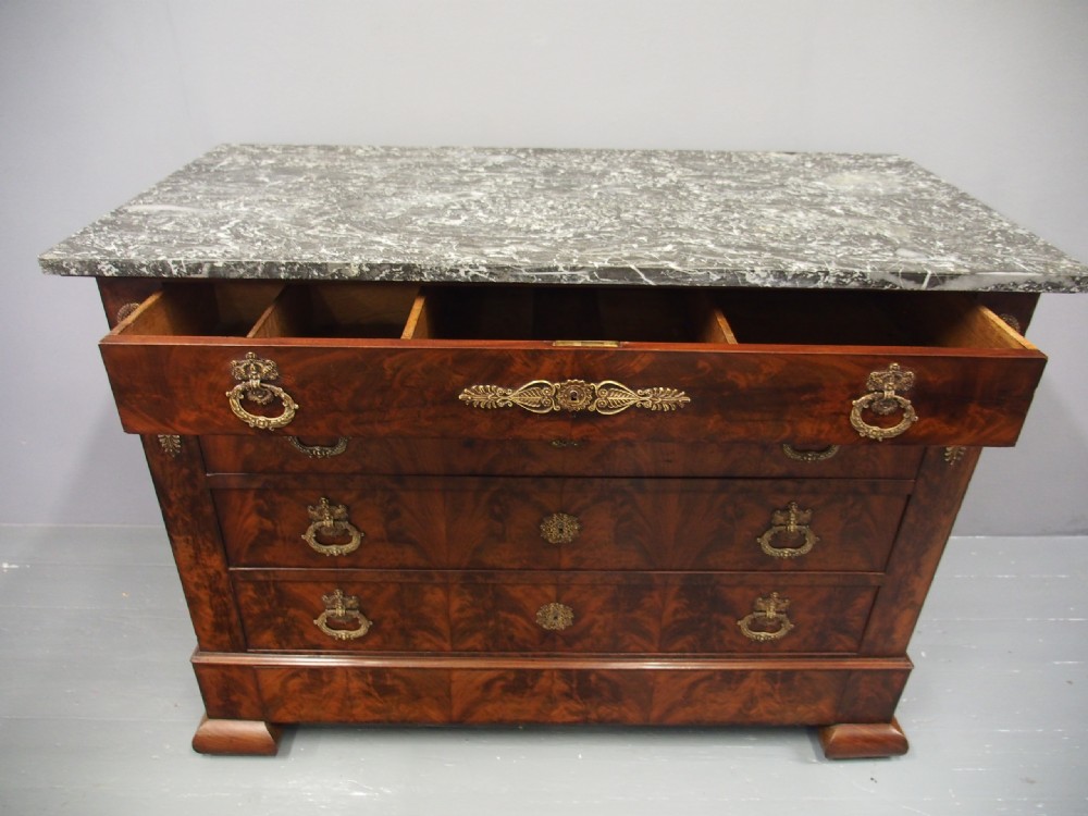 French Empire Commode or Chest of Drawers View X