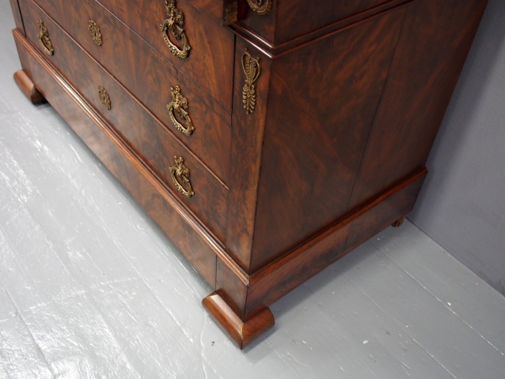 French Empire Commode or Chest of Drawers View XIV