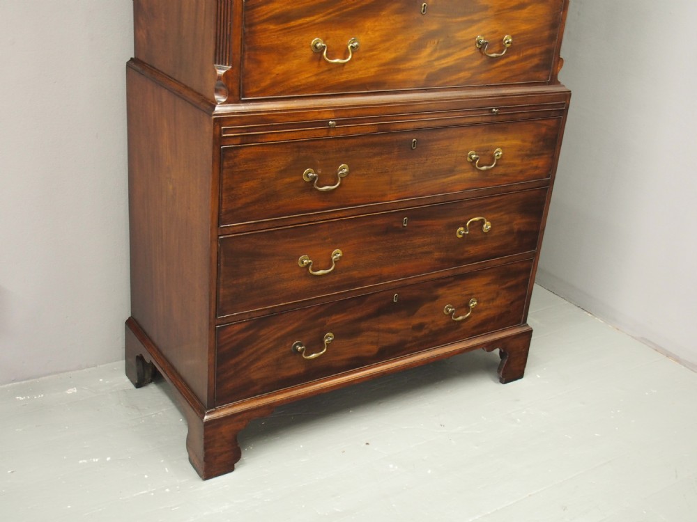 George III Mahogany Chest on Chest View IX