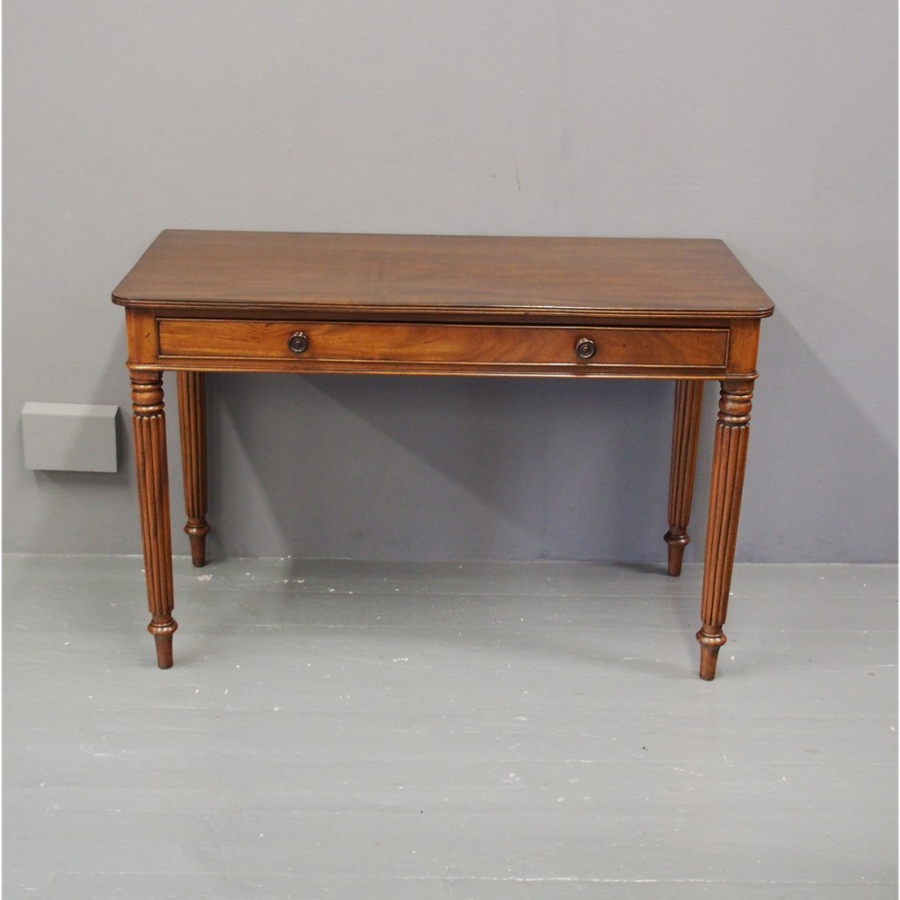 Gillows Style Mahogany Writing Table or Side Table