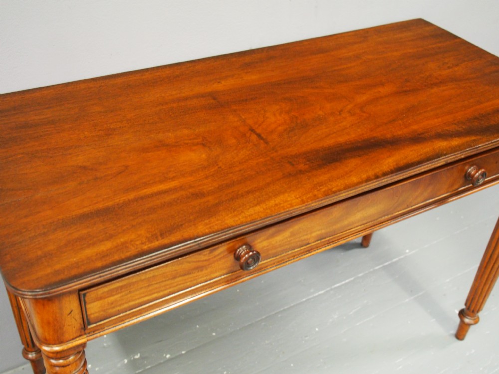Gillows Style Mahogany Writing Table or Side Table View V