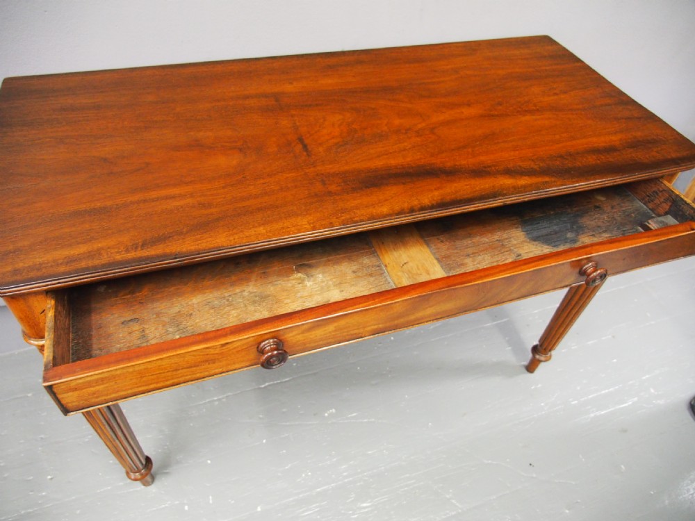 Gillows Style Mahogany Writing Table or Side Table View VIII