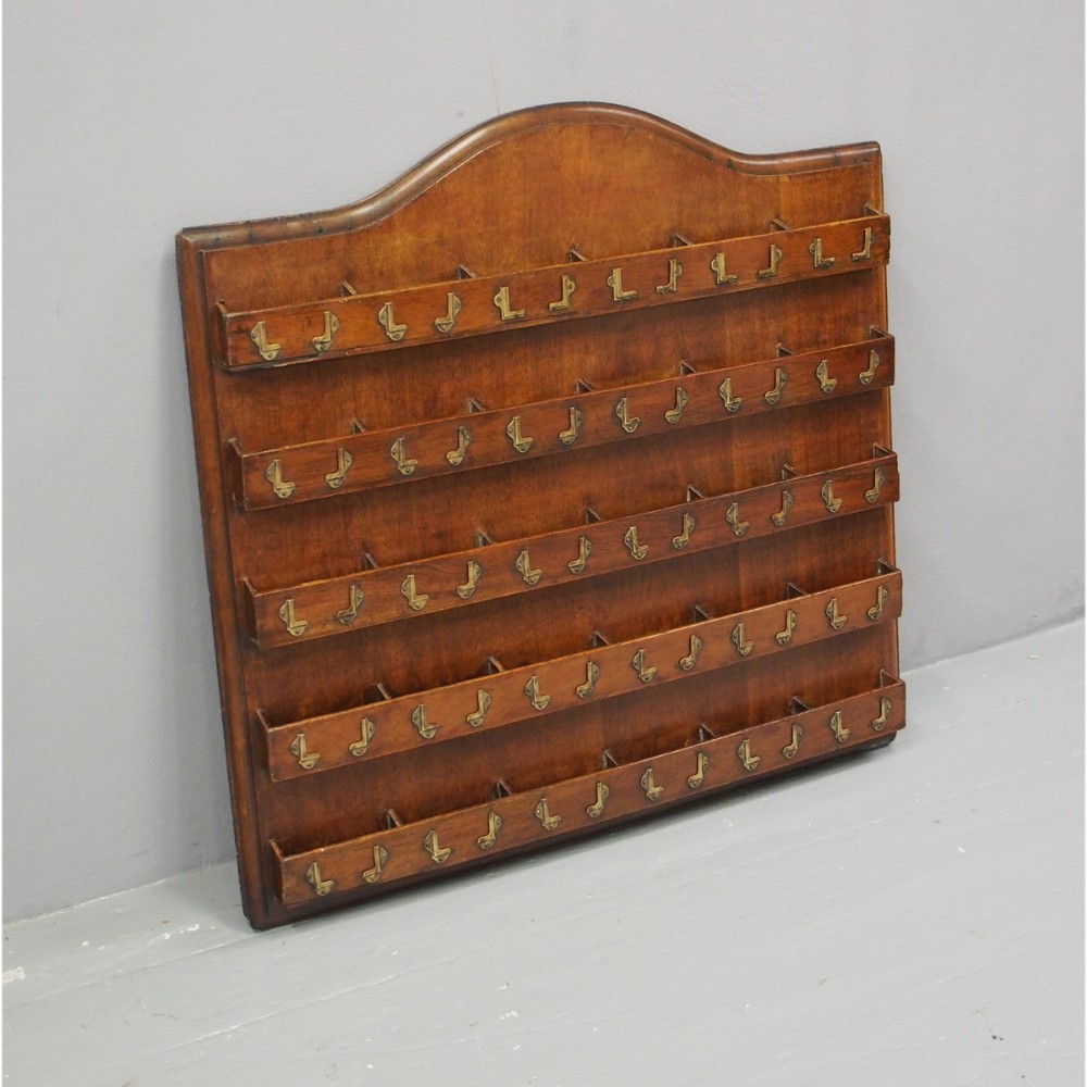 Large Mahogany Letter Rack or Mail Organiser
