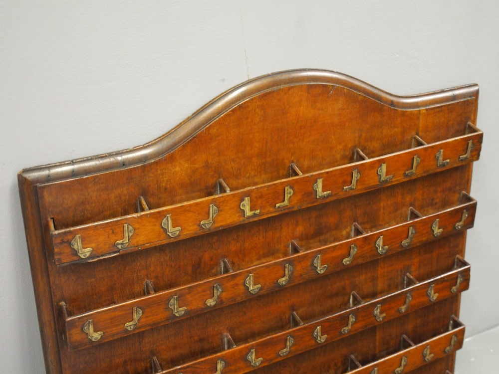 Large Mahogany Letter Rack or Mail Organiser View IV