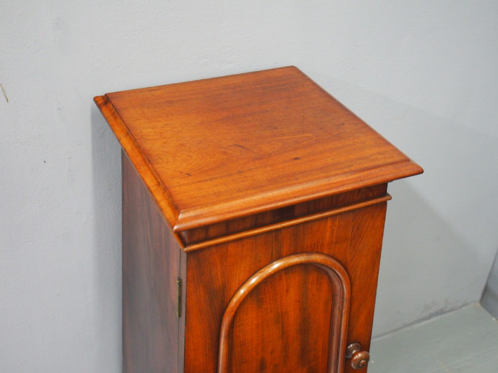 Victorian Mahogany Locker or Pedestal View VIII