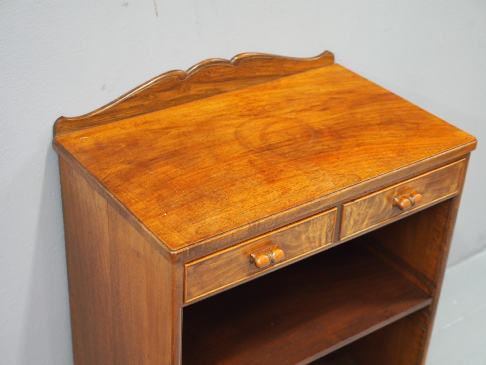 Walnut Bedside by Whytock and Reid View III