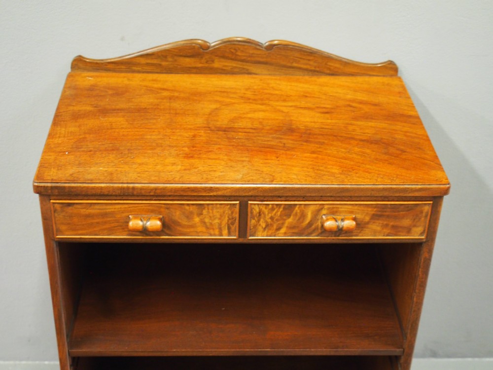 Walnut Bedside by Whytock and Reid View VII