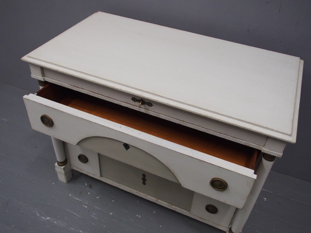 Swedish Empire Style Painted Chest of Drawers View X