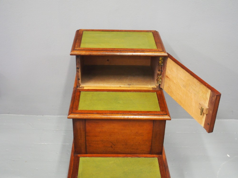William IV Mahogany Step Commode View VI