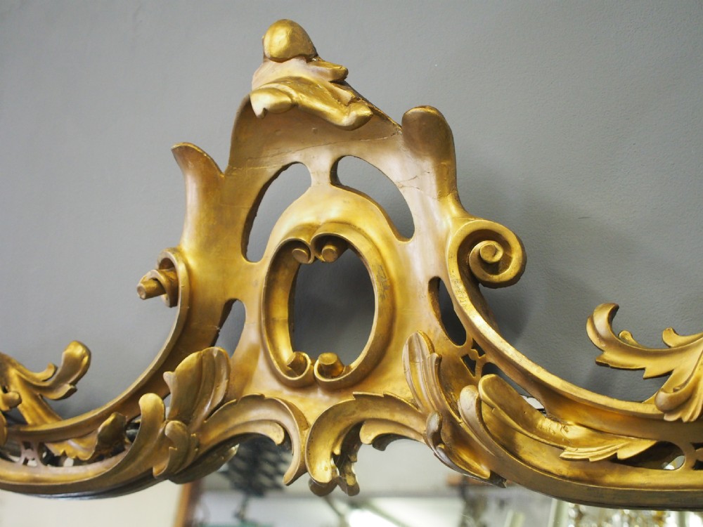 Victorian Giltwood Overmantel Mirror View III