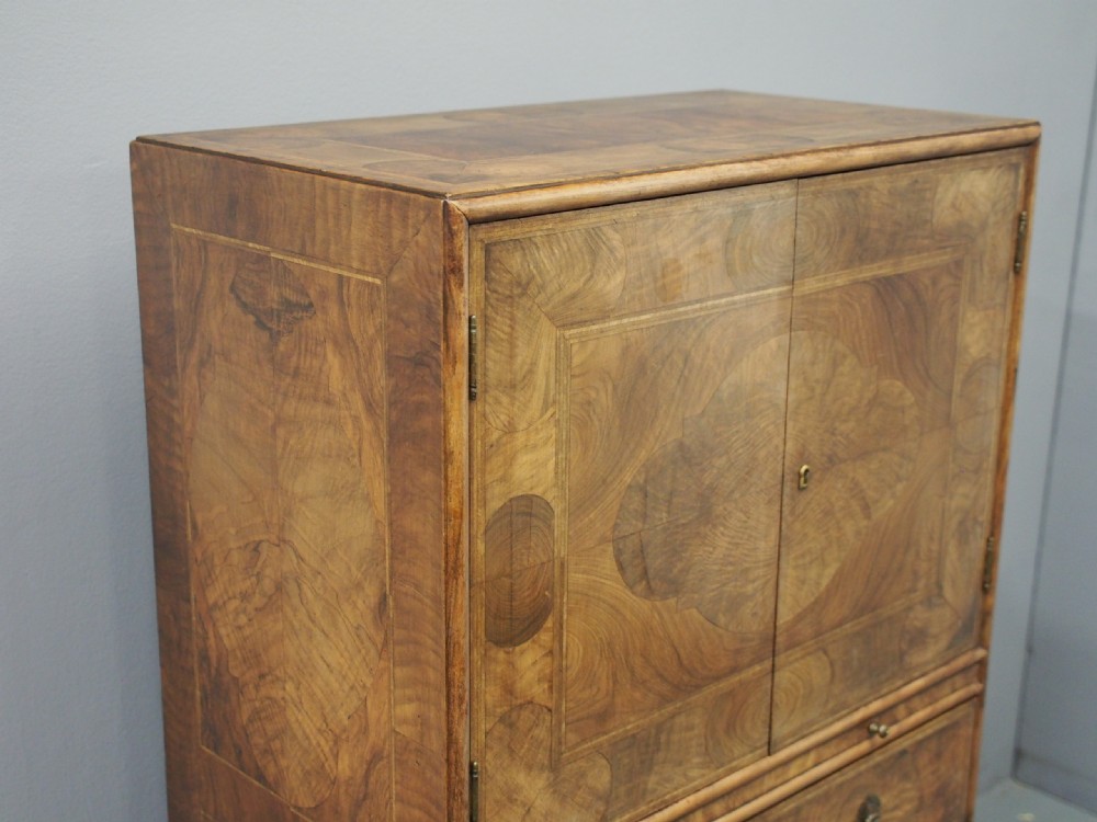 Walnut and Inlaid Cabinet by Whytock and Reid View V