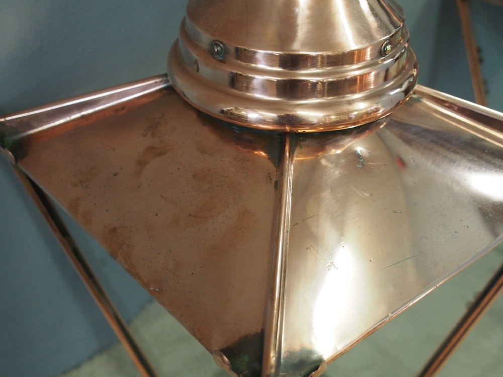 Pair of Edinburgh Street Lamps or Lord Provost Lamps View IX