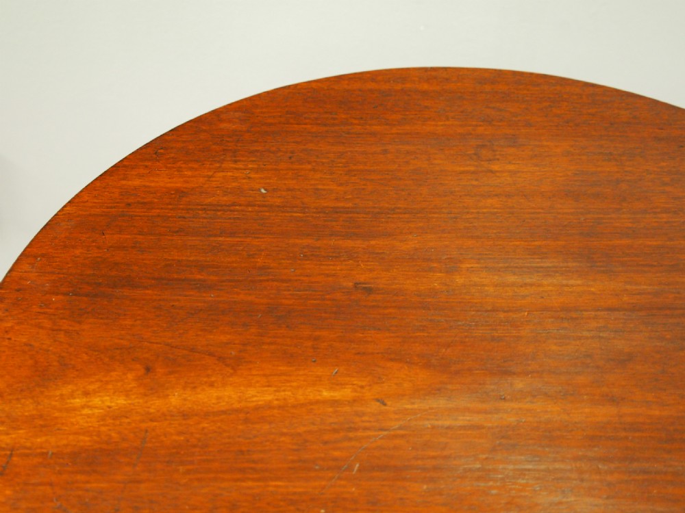 George III Mahogany Snap Top Table View VII