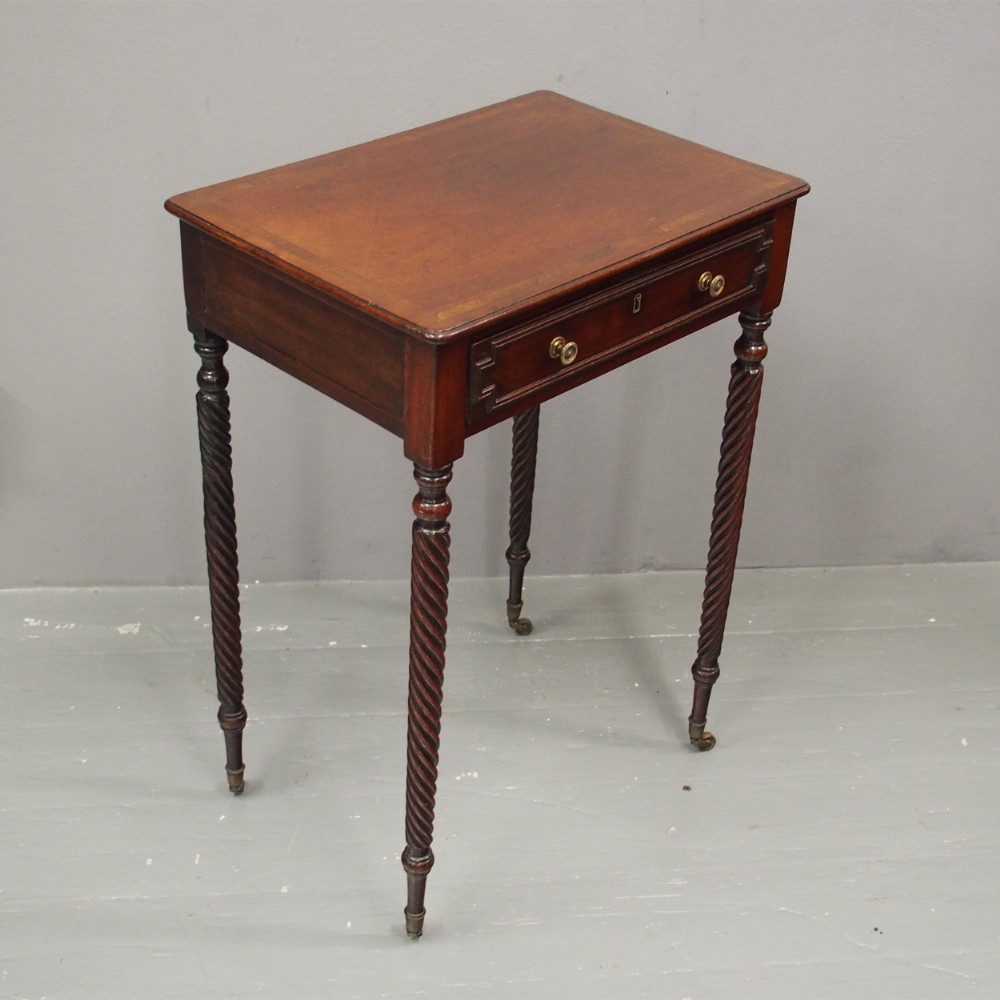 Regency Mahogany Occasional Table