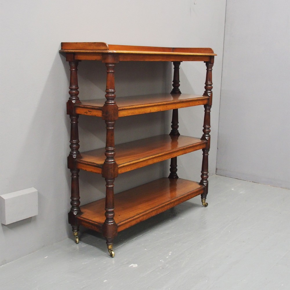 Victorian Mahogany Rectangular Dumbwaiter