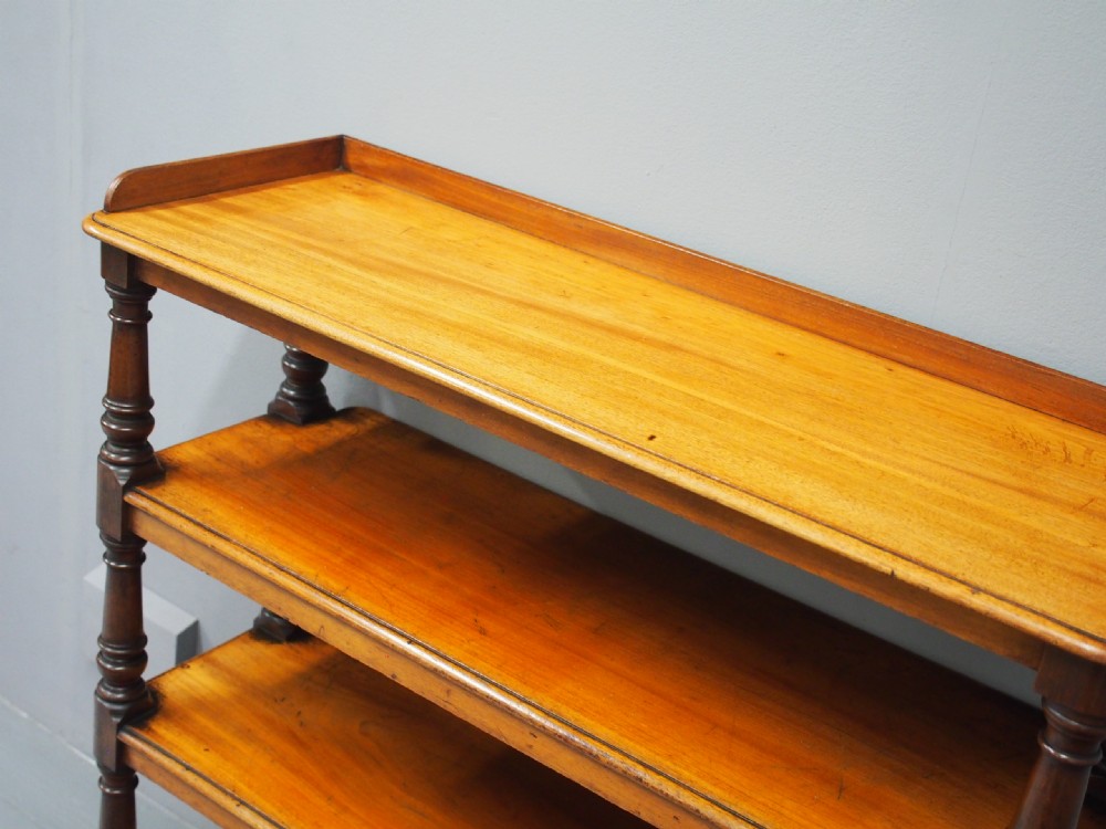 Victorian Mahogany Rectangular Dumbwaiter View V