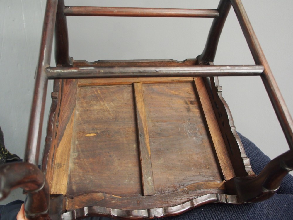Chinese Huanghuali Hall Chair View XI
