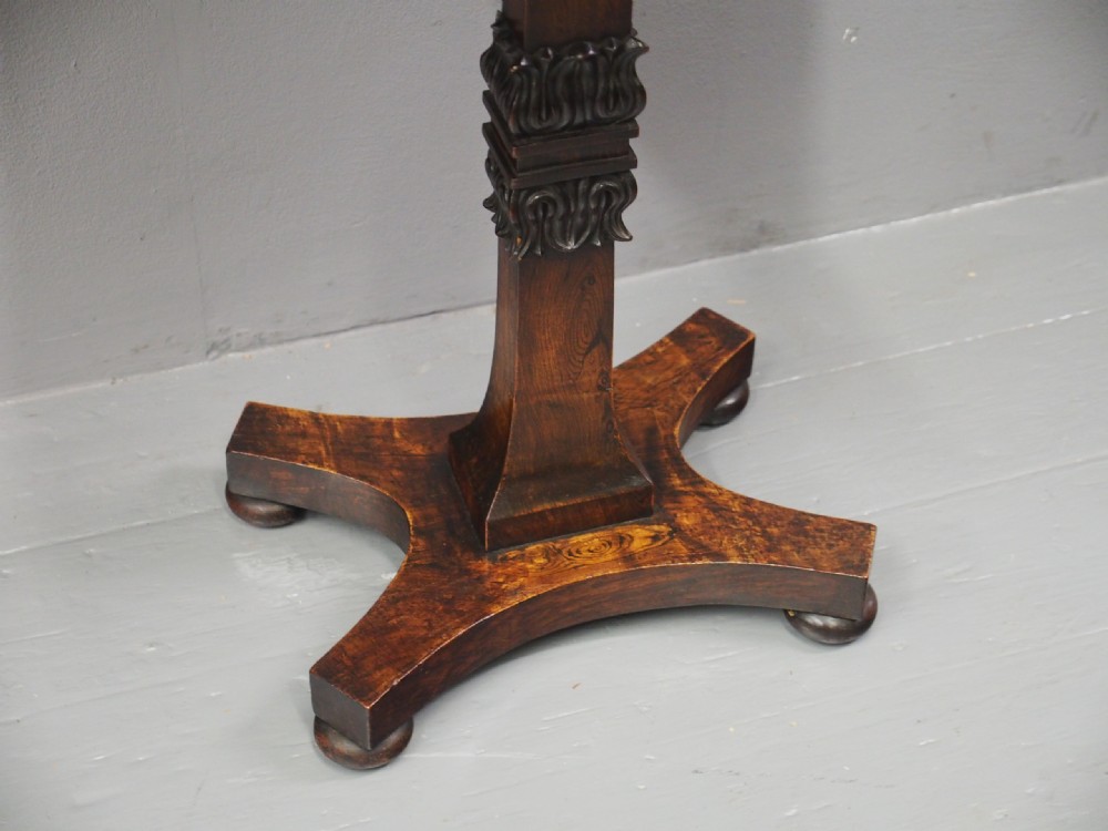 Regency Rosewood Table in the manner of William Trotter View VI