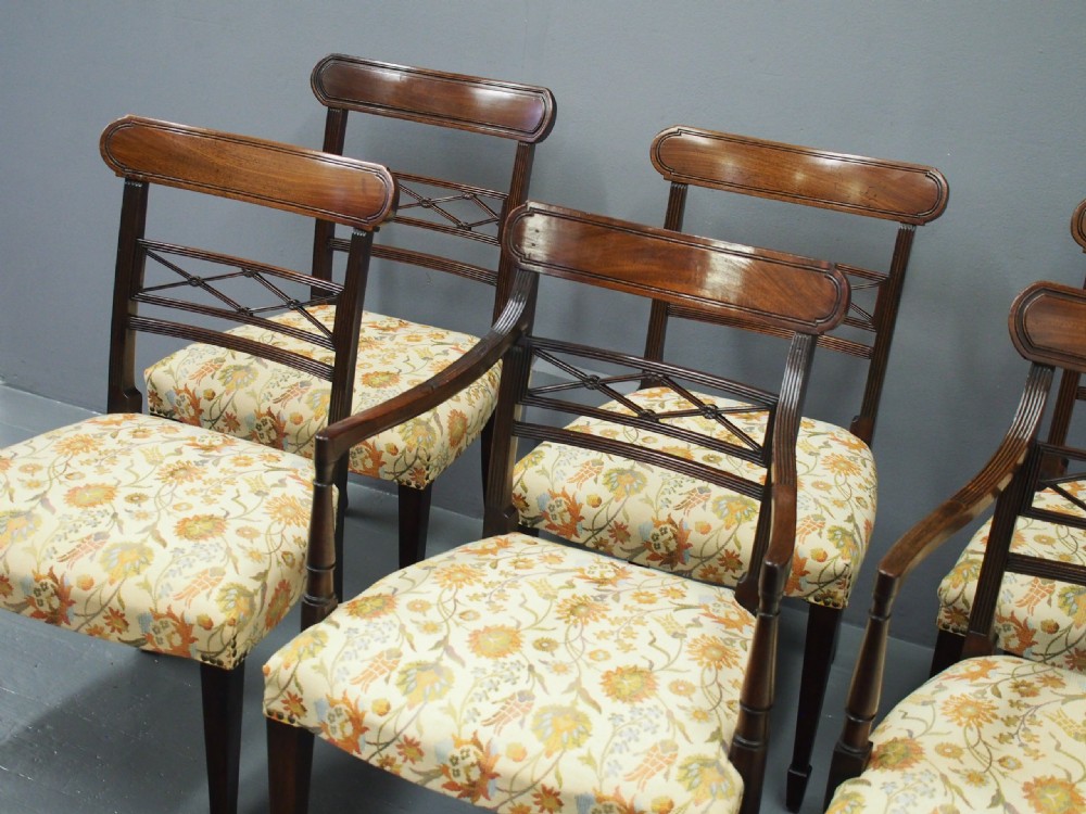 Set of 8 George III Style Dining Chairs View VI