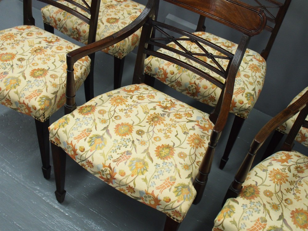 Set of 8 George III Style Dining Chairs View VIII