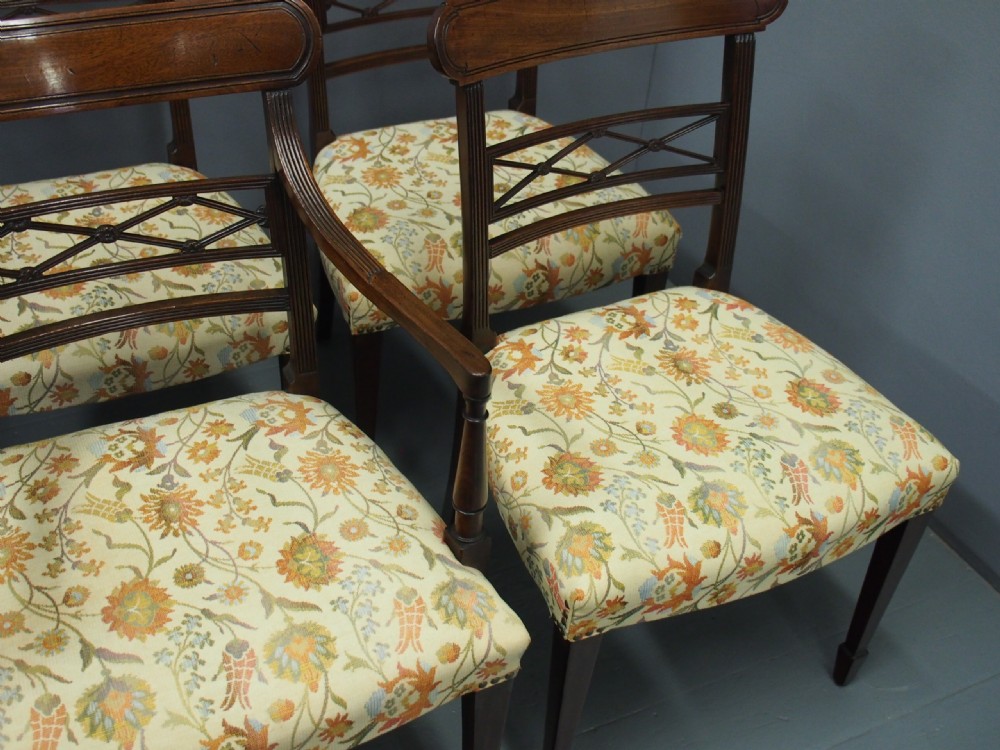 Set of 8 George III Style Dining Chairs View IX