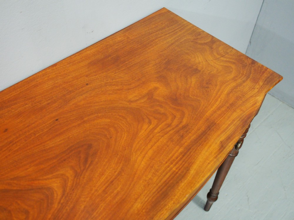 George III Mahogany Side Table View VI