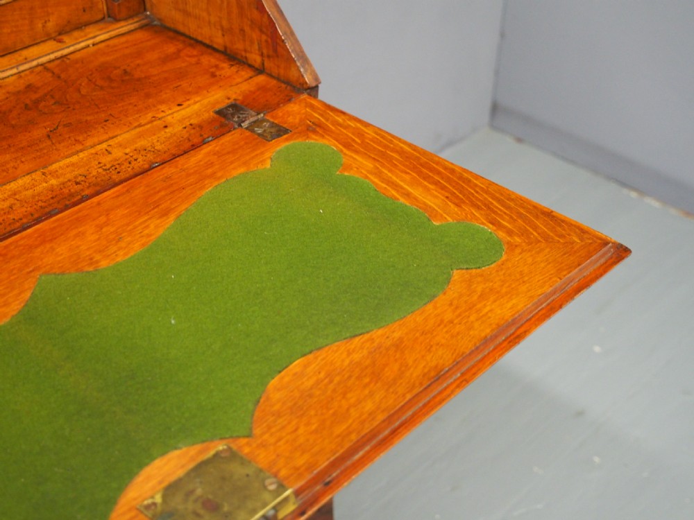 George III Walnut Bureau View II