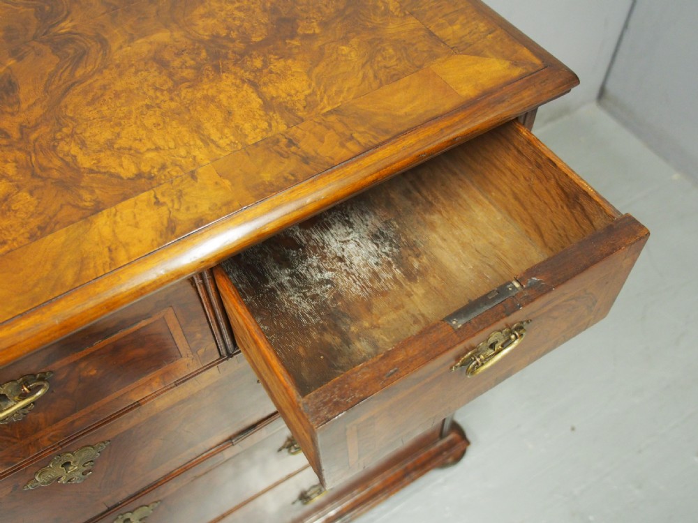 George III Walnut Chest of Drawers View V