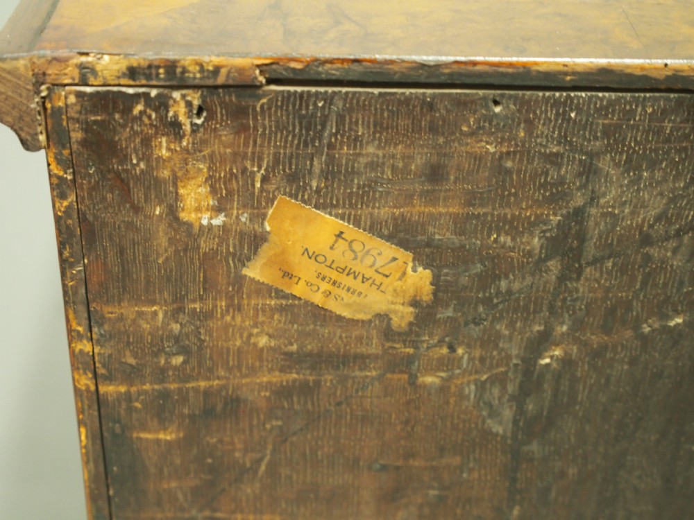 George III Walnut Chest of Drawers View VI