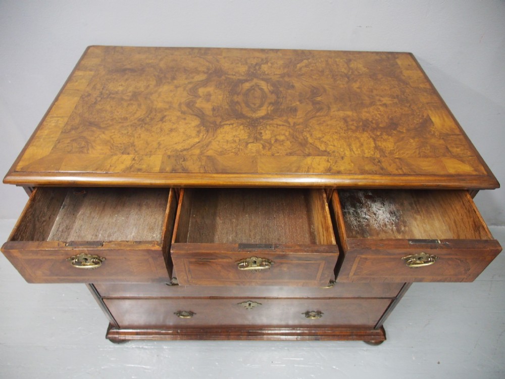 George III Walnut Chest of Drawers View IX