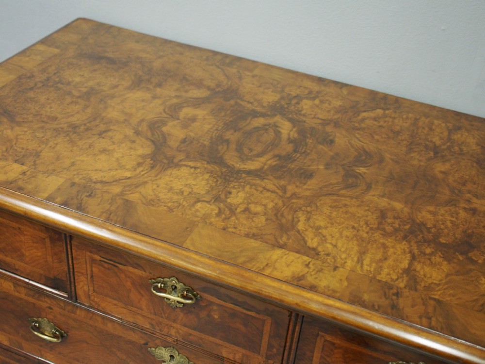 George III Walnut Chest of Drawers View XI