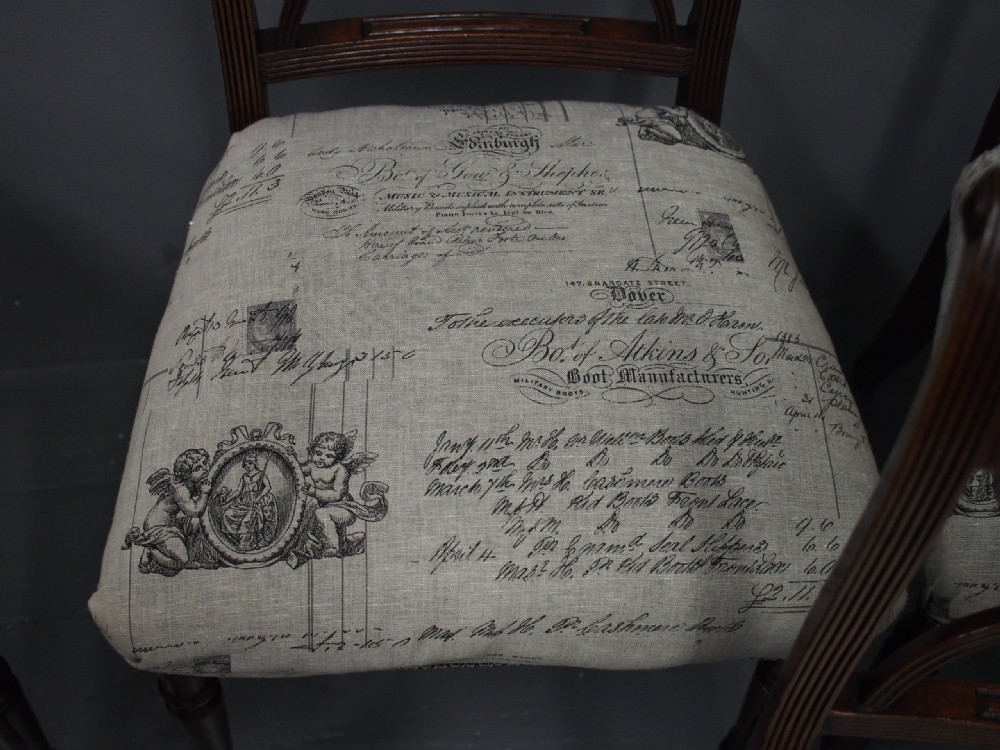 Set of 5 Regency Dining Chairs View X