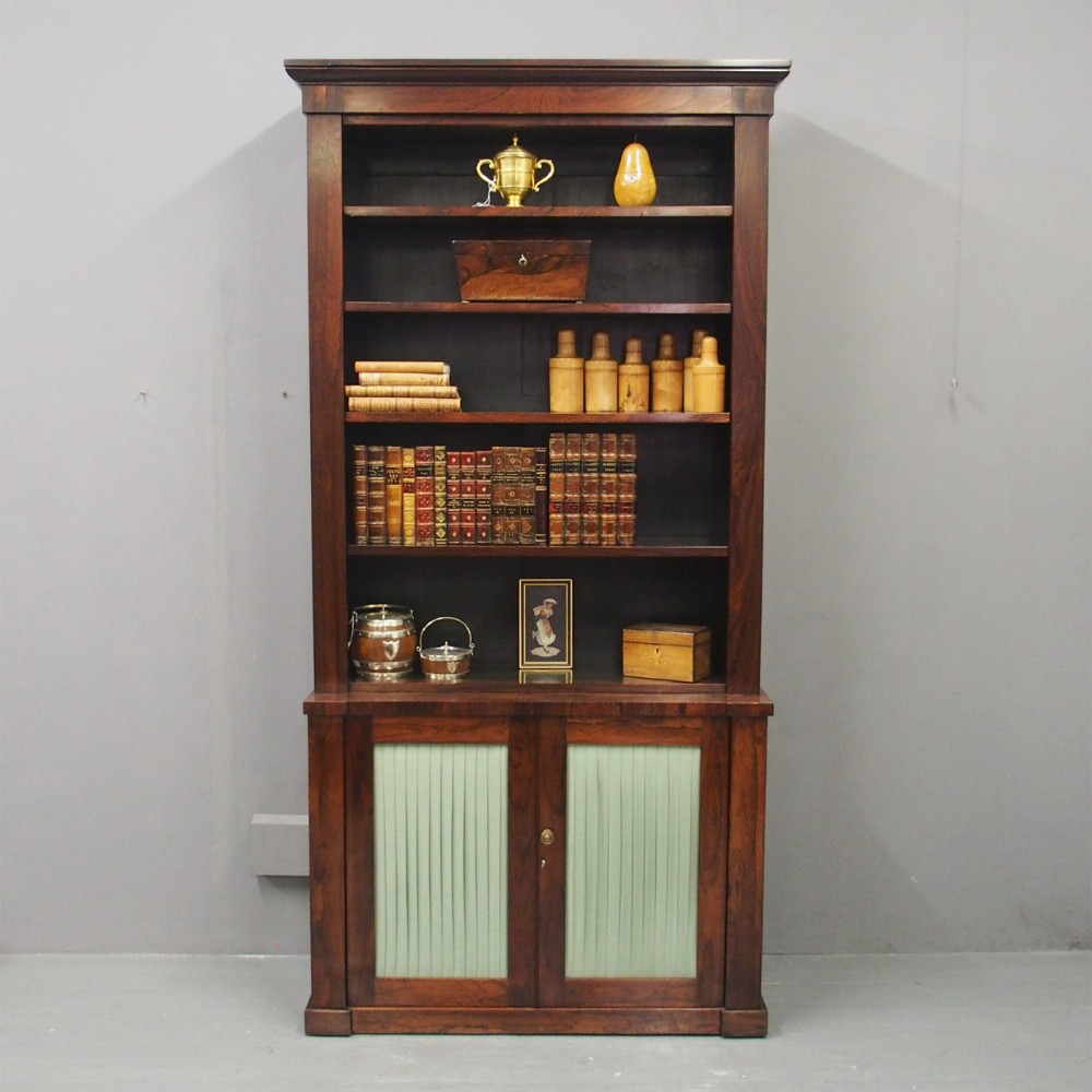 Regency Rosewood Bookcase