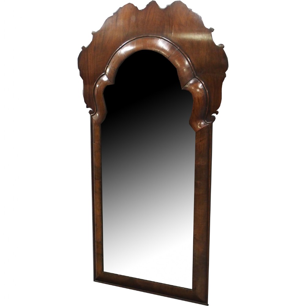 William and Mary Walnut Mirror