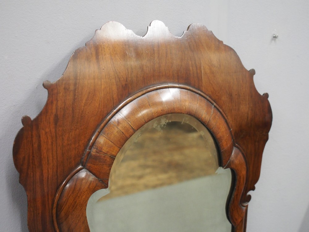 William and Mary Walnut Mirror View II