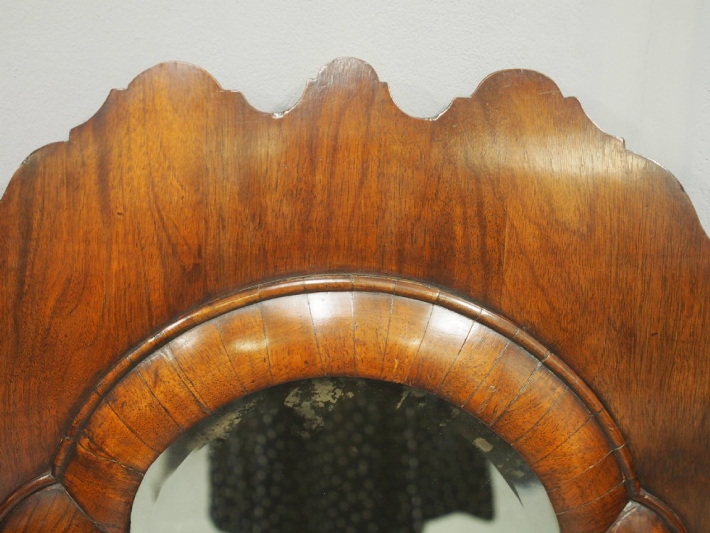 William and Mary Walnut Mirror View III