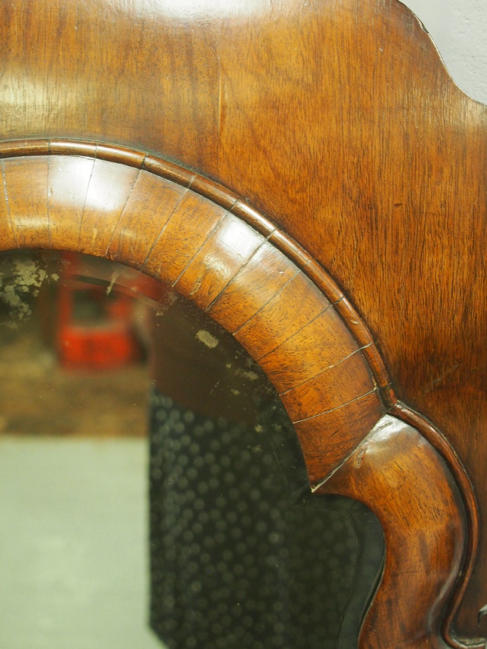 William and Mary Walnut Mirror View IX