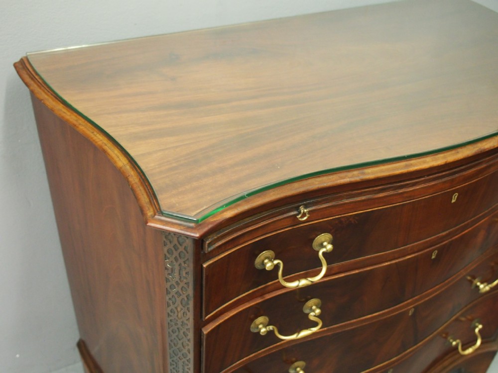 Chippendale Style Mahogany Chest of Drawers View VI